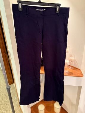 Betabrand Navy Boot Cut Pants